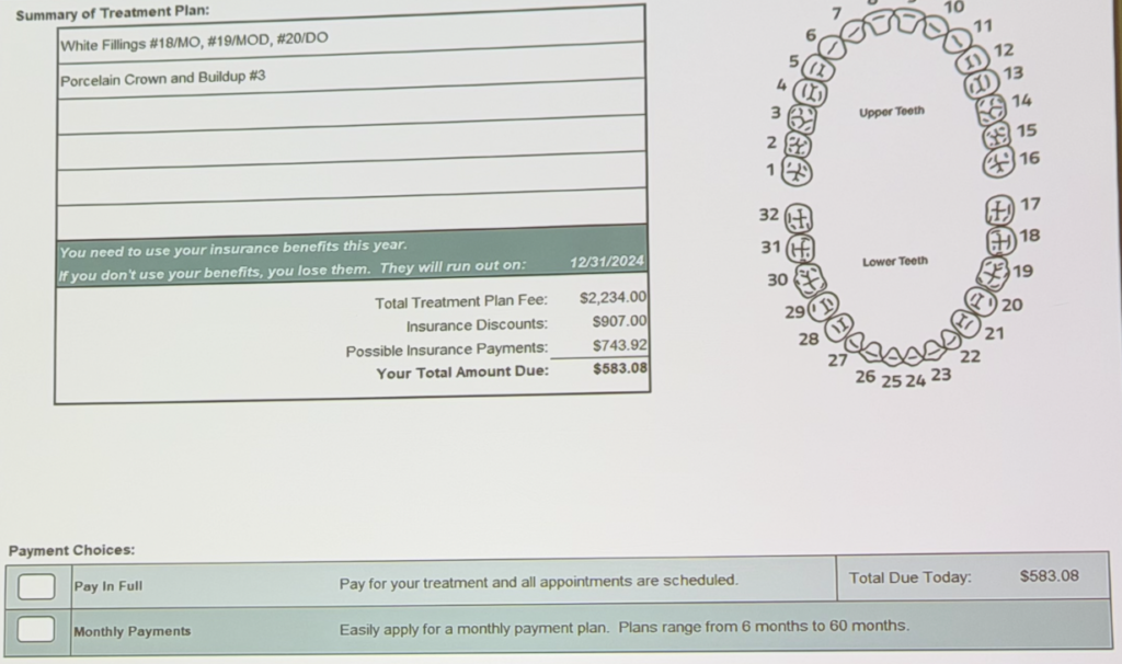 financial case acceptance